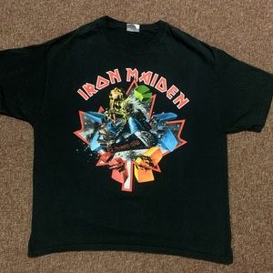 Vintage 2010 Iron Maiden Canada Tour Shirt XL